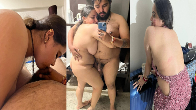 Newly Married Wife Showing – Her Asshole Sucking Video