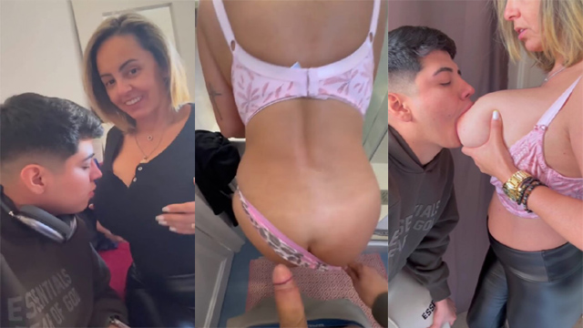 Son Sucks Her Mom’s Huge Tits Big Cock Sex