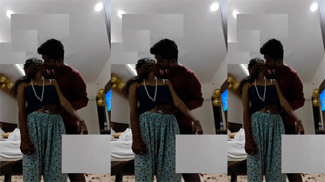 Tamil New Wife Romance Captured Hubby Nude